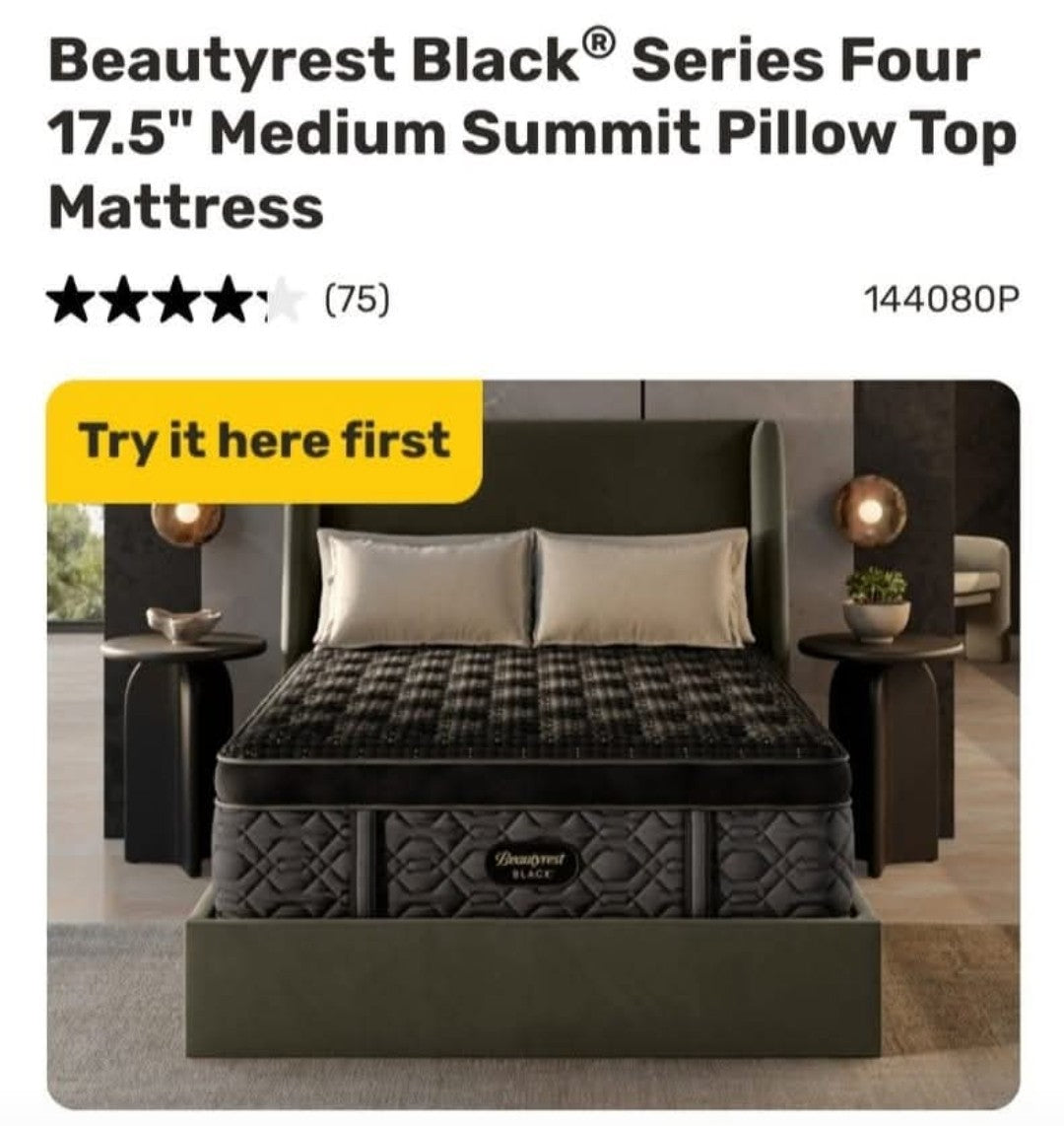 BEAUTY REST BLACK